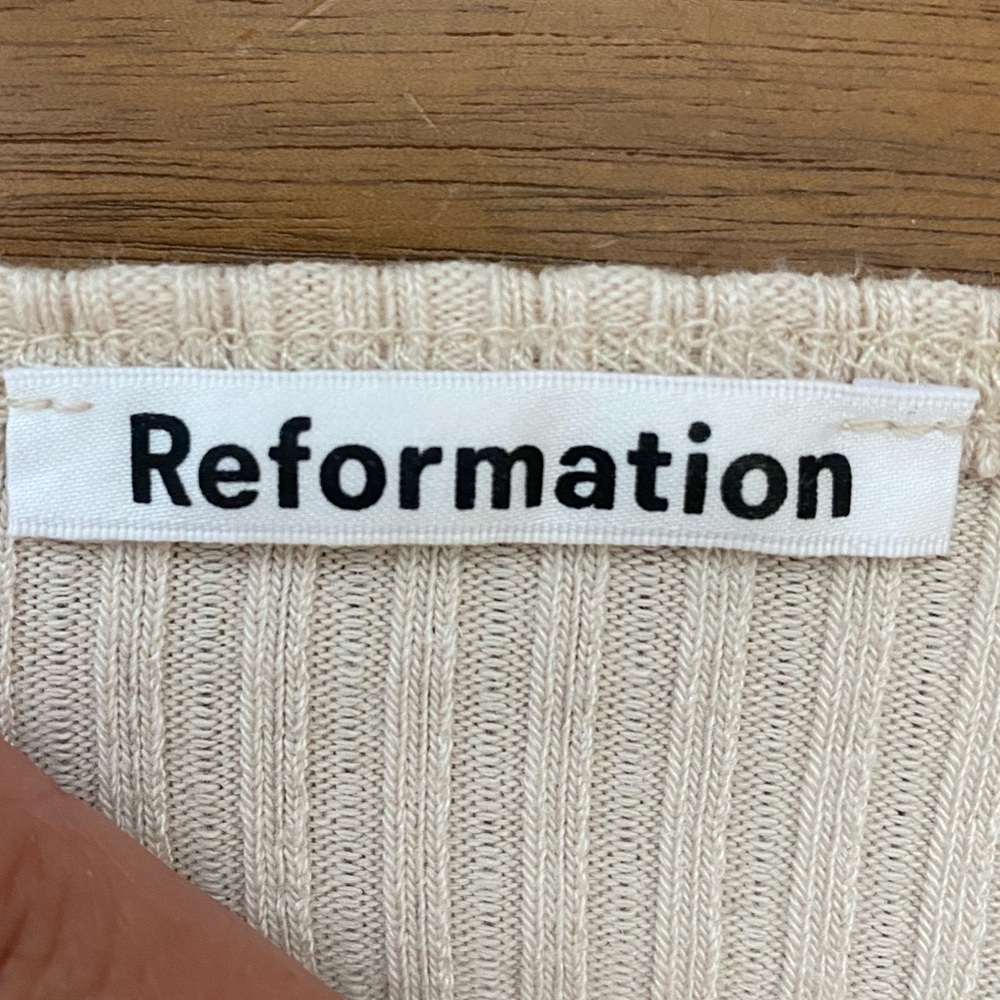 Reformation two piece skirt and top set - Picture 3 of 4